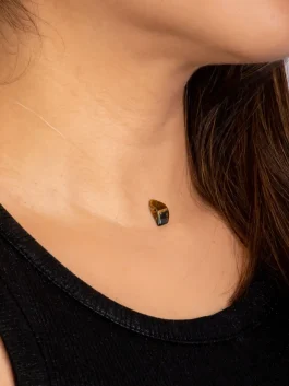 Collar Cuarzos Efecto Invisible