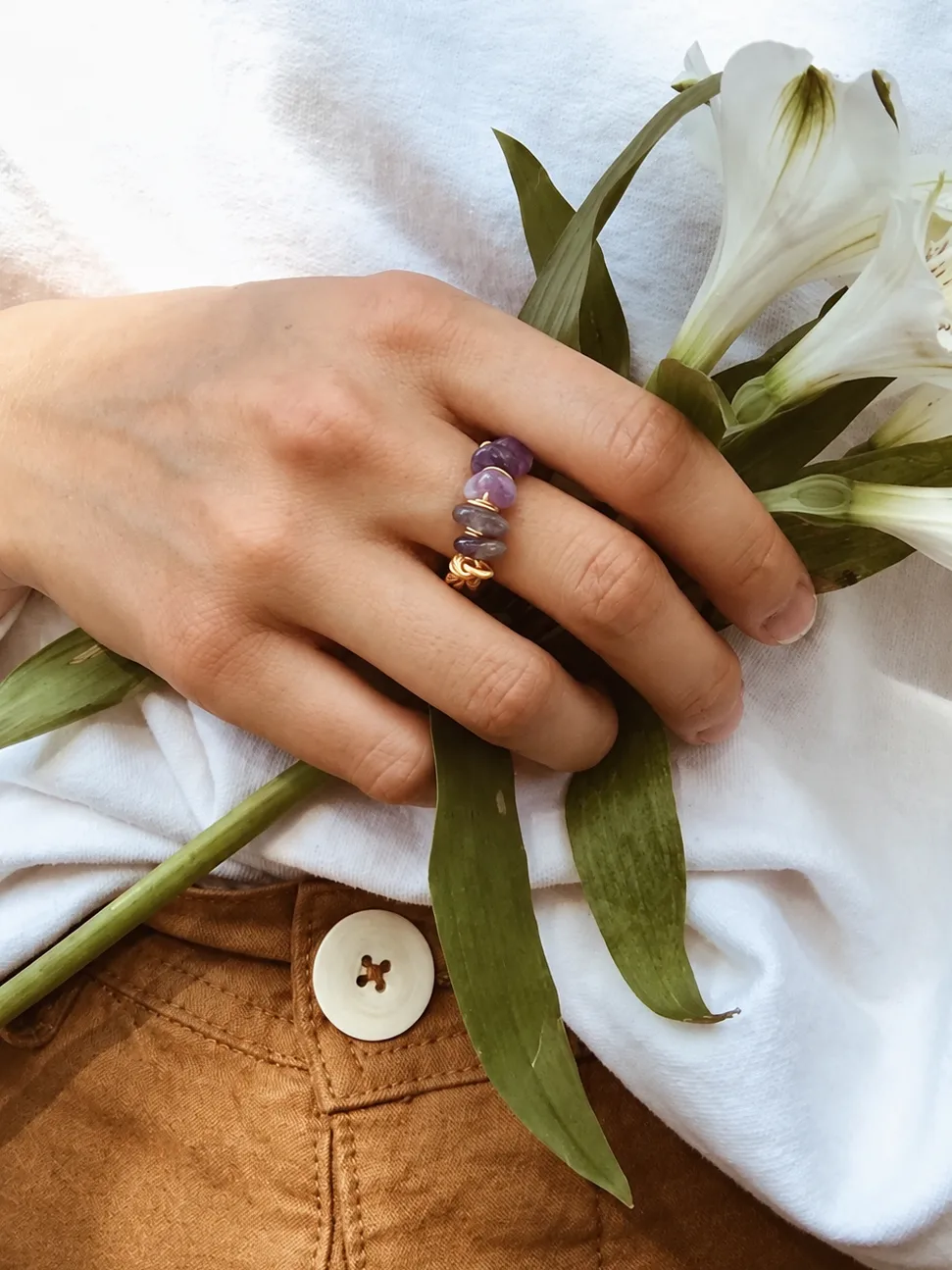 Anillo Paz Amatista - Imagen 2