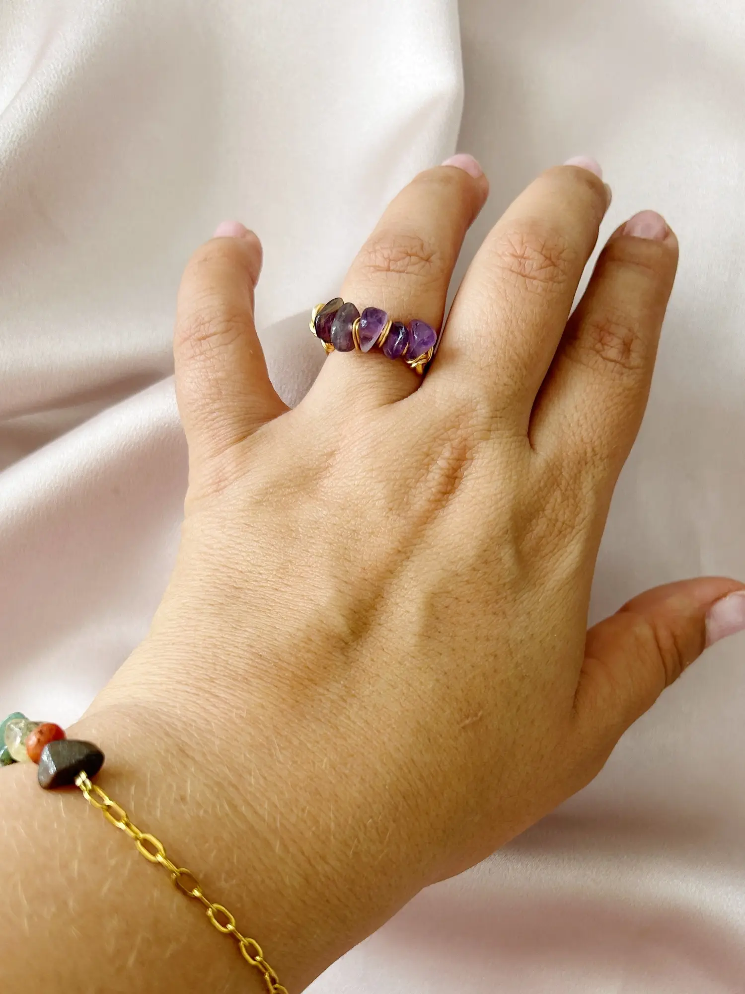 Anillo Paz Amatista - Imagen 3