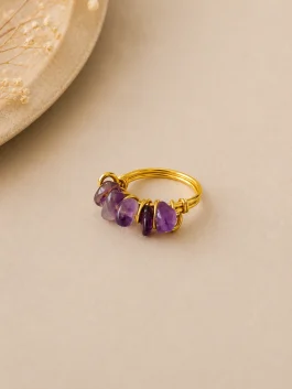 Anillo Paz Amatista