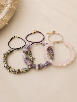 Pulsera Cuarzos Naturales