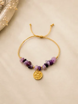 Pulsera Paz y Paciencia – Amatista