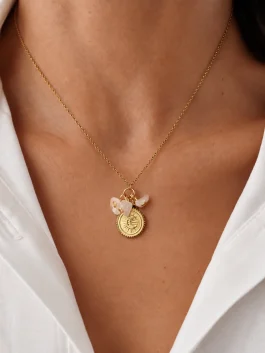 Collar Intuición y Amor Cuarzo Rosado