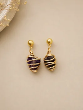 Aretes Paciencia Amatista