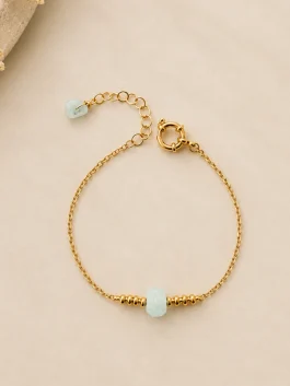 Pulsera Serenidad Agua Marina