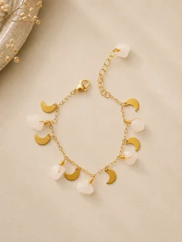 Pulsera Amor Cuarzo Rosado