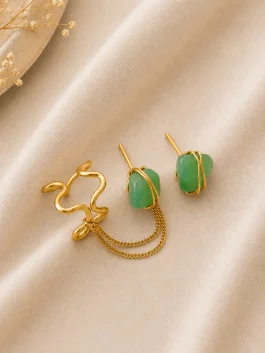 Earcuff Bienestar Aventurina