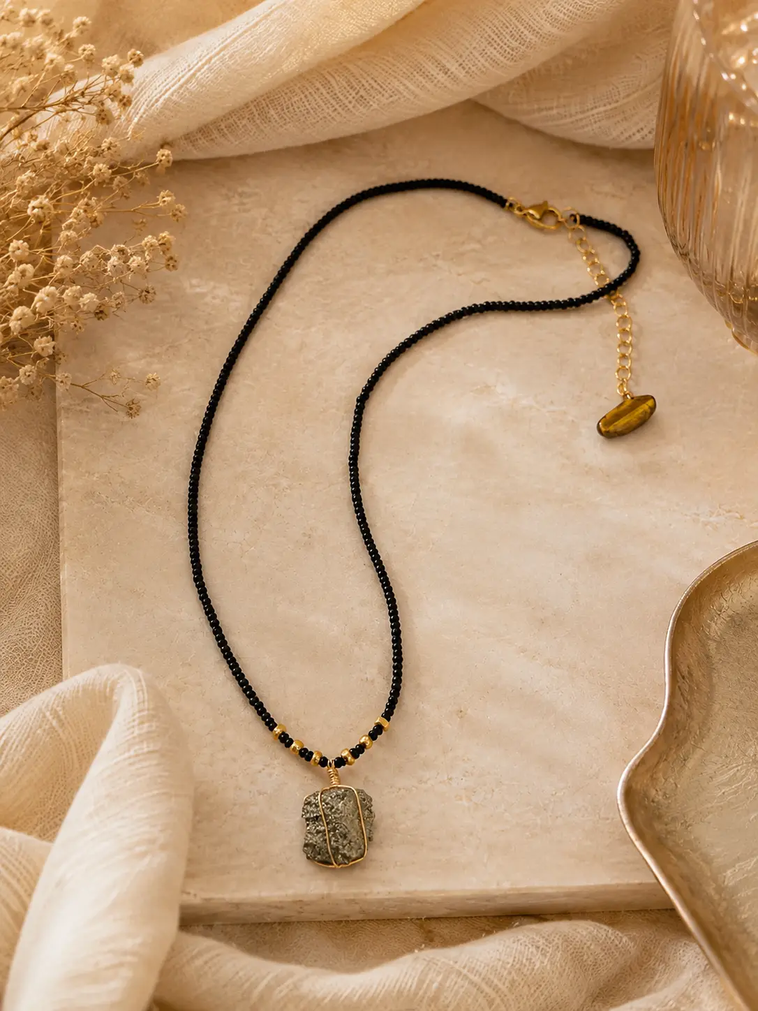 Collar Abundancia Pirita - Imagen 2